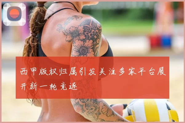 西甲版权归属引发关注多家平台展开新一轮竞逐