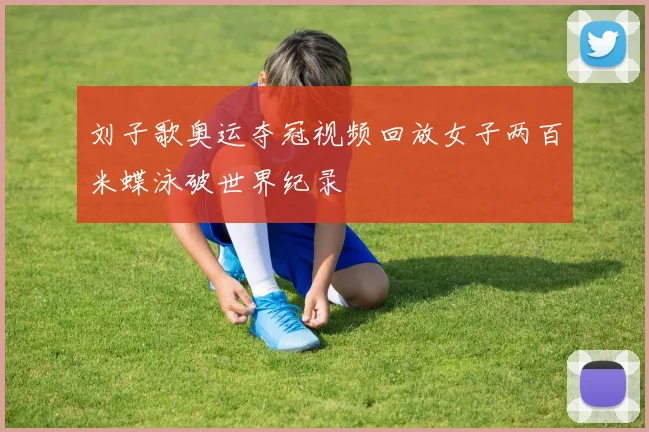 刘子歌奥运夺冠视频回放女子两百米蝶泳破世界纪录